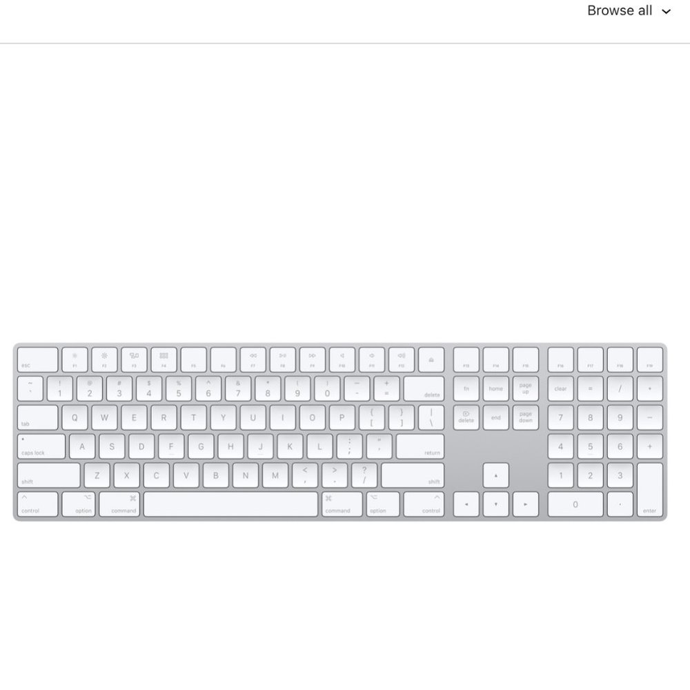 Magic Keyboard with Numeric Keypad - US English - New